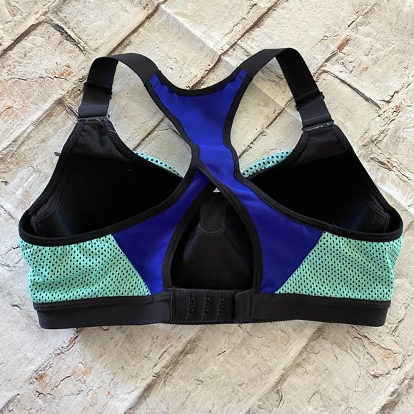 Victoria's Secret VSX Blue Sports Bra 34 B - Picture 8 of 8